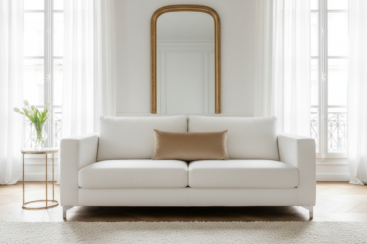 Coussin Beige Salon