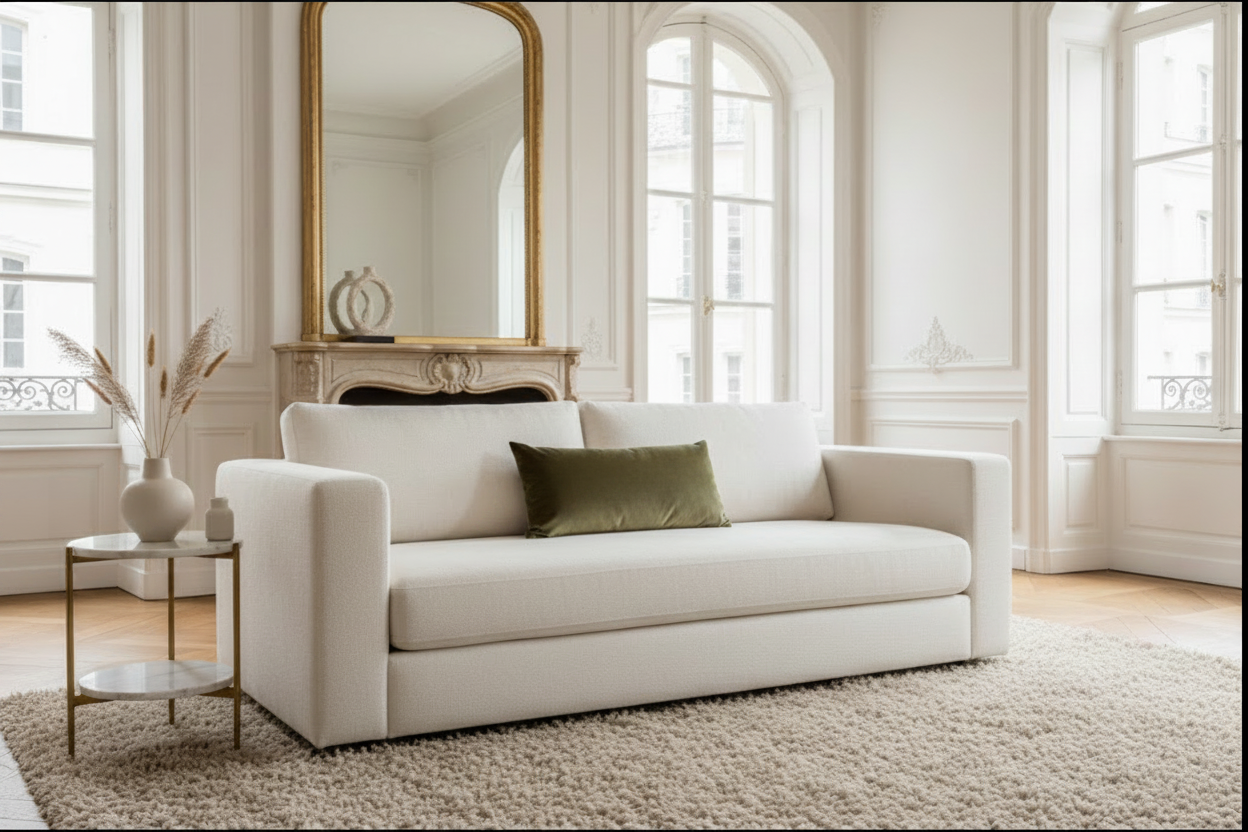Coussin Khaki Foncé