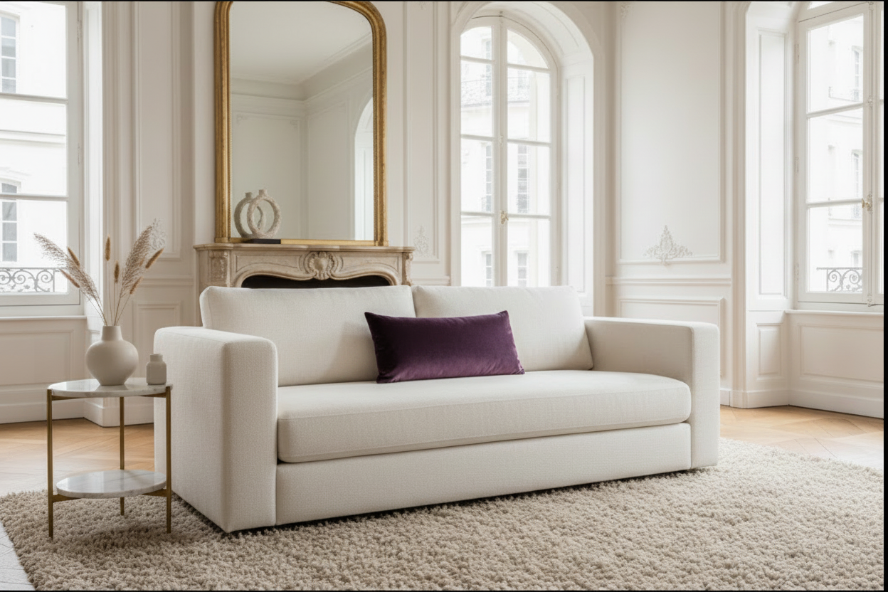 Coussin Violet Foncé