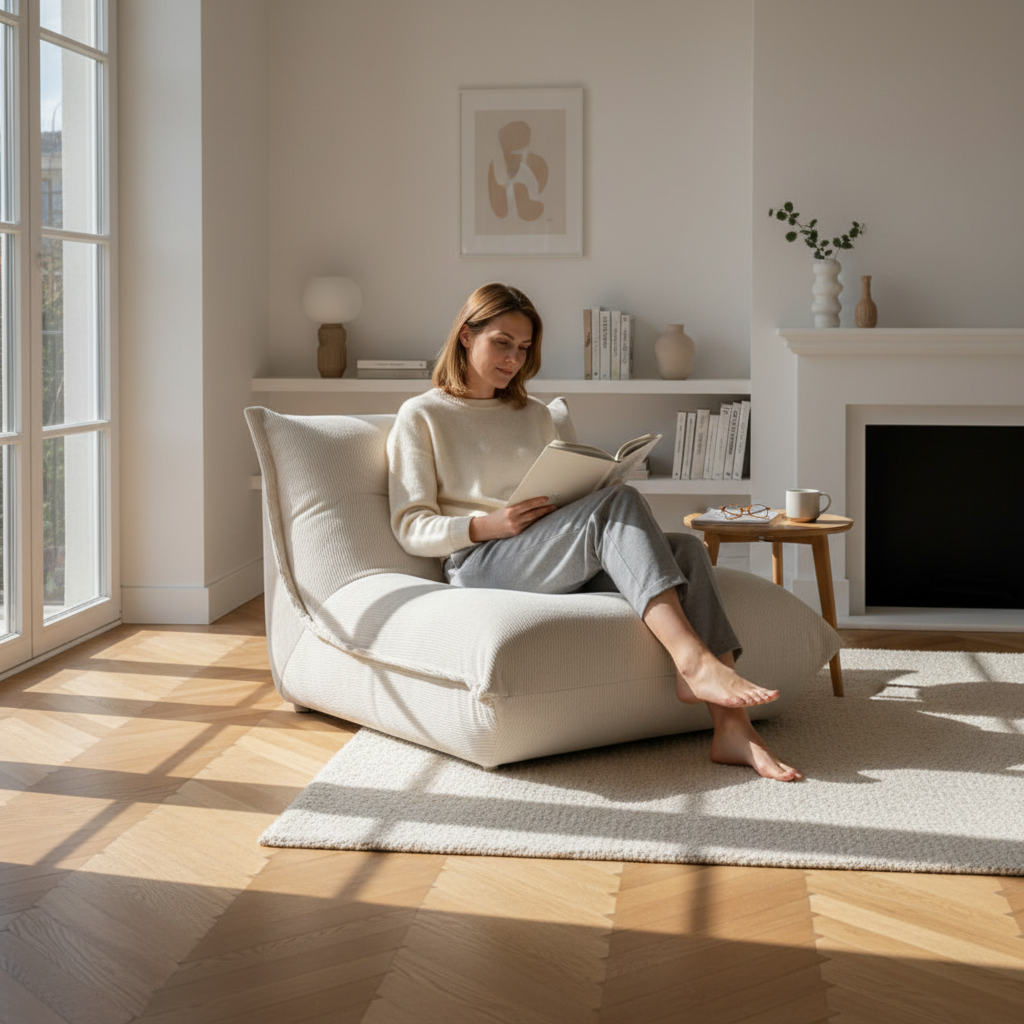 Fauteuil - Blanc Cassé Lifestyle