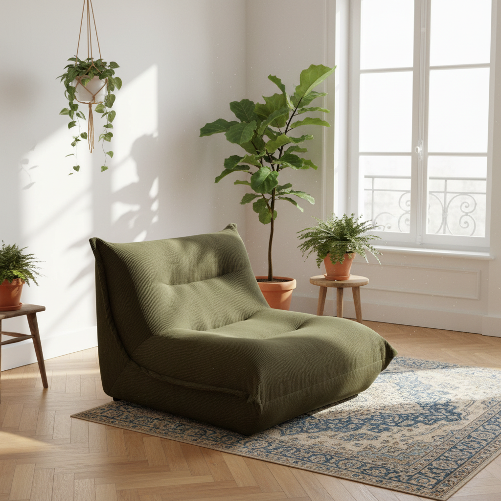 Fauteuil - Vert Vintage Lumineux